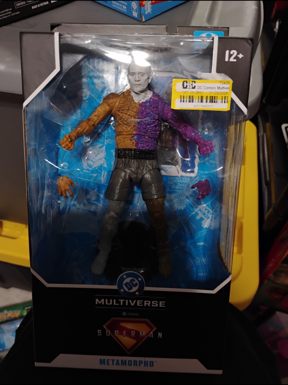 DC Multiverse Metamorpho Action Figure - Orange, Purple, Gray